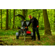 Hahn & Sohn Cedrus R13 – profesionální přívěsný drtič větví s benzínovým motorem Loncin 18 kW náhled