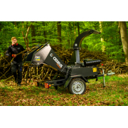 Hahn & Sohn Cedrus R13 – profesionální přívěsný drtič větví s benzínovým motorem Loncin 18 kW náhled