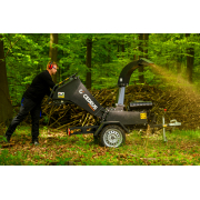 Hahn & Sohn Cedrus R13 – profesionální přívěsný drtič větví s benzínovým motorem Loncin 18 kW náhled