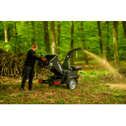 Hahn & Sohn Cedrus R13 – profesionální přívěsný drtič větví s benzínovým motorem Loncin 18 kW náhled