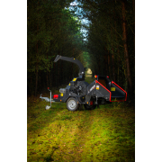 Hahn & Sohn Cedrus RBD16 – profesionální bubnový drtič větví s hydraulickým podavačem a přívěsem kategorie B náhled