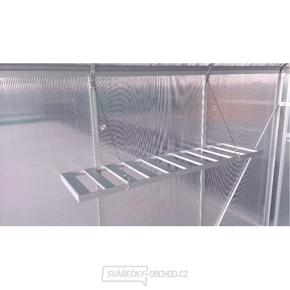 Hliníková police do skleníku KOMFORT 120 Hliníková police do skleníku KOMFORT 120 gallery main image