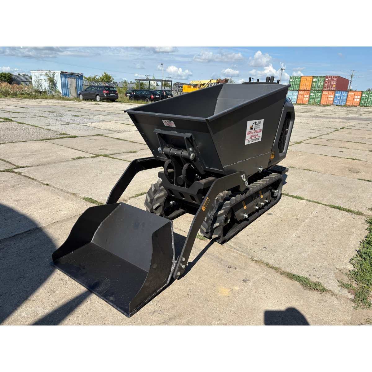 Benzínový transportér Hahn & Sohn Cedrus TR800GH-L na pásovém pohonu Náhled