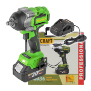 Aku rázový utahovák Procraft PWA36 1B | PWA36-1B-C náhled