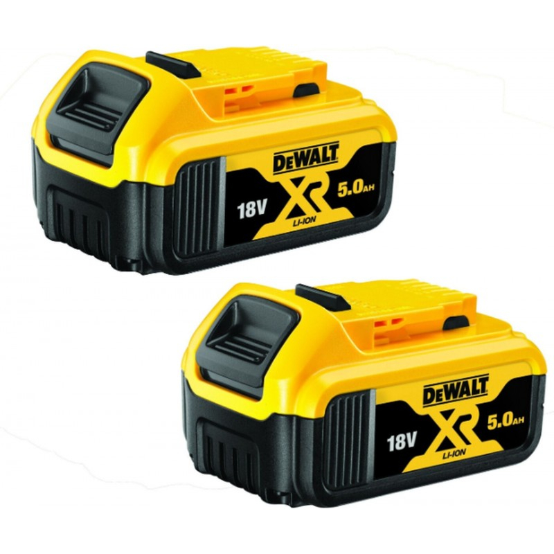 DeWALT DCB184P2 18V startovací sada 2 akumulátorů 5Ah DCB184P2