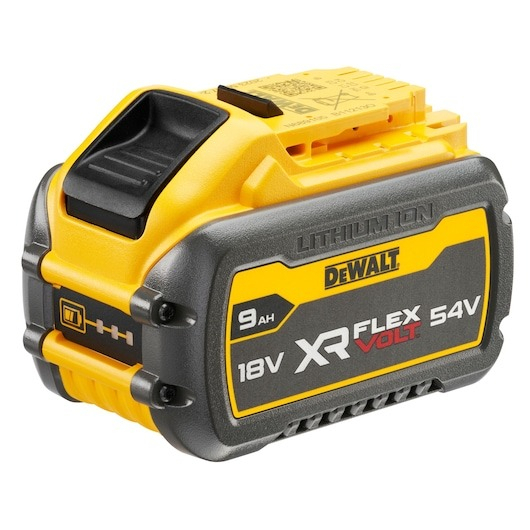 DeWALT 54V XR 9Ah FLEXVOLT základní sada se dvěma akumulátory DCB547X2