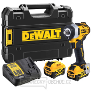 DeWALT DCF901P2 12V Aku rázový utahovák 2x 5Ah, nabíječka gallery main image