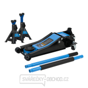 AKČNÍ SET Nízkoprofilový hydraulický zvedák (hever) 3t MB-LPJB-PLUS s podpěrami 3t MB-JS3T AKČNÍ SET Nízkoprofilový hydraulický zvedák (hever) 3t MB-LPJB-PLUS s podpěrami 3t MB-JS3T gallery main image