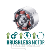 leštička orbitální aku SHARE20V, 150mm, BRUSHLESS, 2Ah Náhled