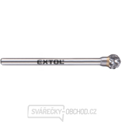 fréza karbidová, kulová, ⌀6mm, ⌀stopky 3mm, sek střední (double-cut) fréza karbidová, kulová, ⌀6mm, ⌀stopky 3mm, sek střední (double-cut) gallery main image