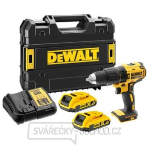 DeWALT DCD778D2T Aku příklepová vrtačka, 2x 2Ah baterie+nabíječka, Tstak gallery main image