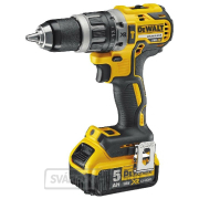 DeWALT DCD796P2 18V Aku příklepová vrtačka, 2x5Ah baterie+nabíječka, Tstak Náhled