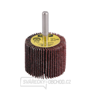 Kotouč lamelový brusný na stopce, O 40x30x6mm, P40 gallery main image