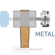 Náhradní ocelový konec k paličce 8811121, O 40mm Náhled