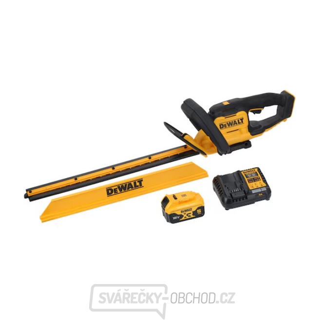 Nůžky na živé ploty Dewalt DCMHT564P1 55 cm, 25 mm 18 V XR - 1 x 5 Ah