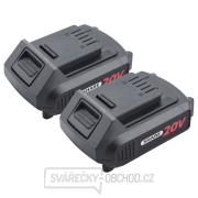 Vrtací šroubovák aku s příklepem SHARE20V, BRUSHLESS, 2Ah (2×) Náhled
