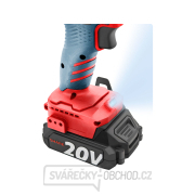 Vrtací šroubovák aku s příklepem SHARE20V, BRUSHLESS, 2Ah (2×) náhled