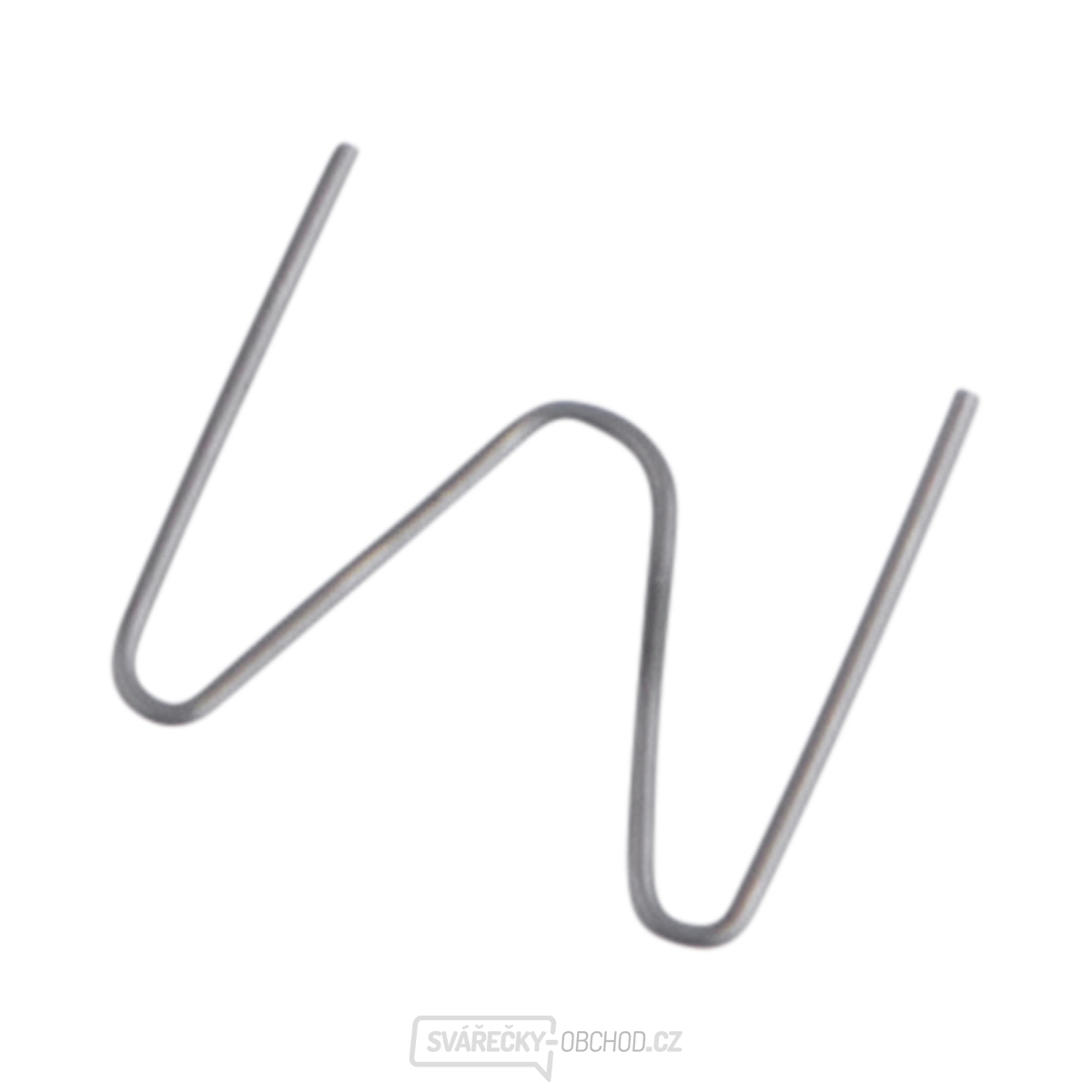 Spony svařovací, 150ks, vnější roh "M", ⌀0,6mm, rozteč 15mm