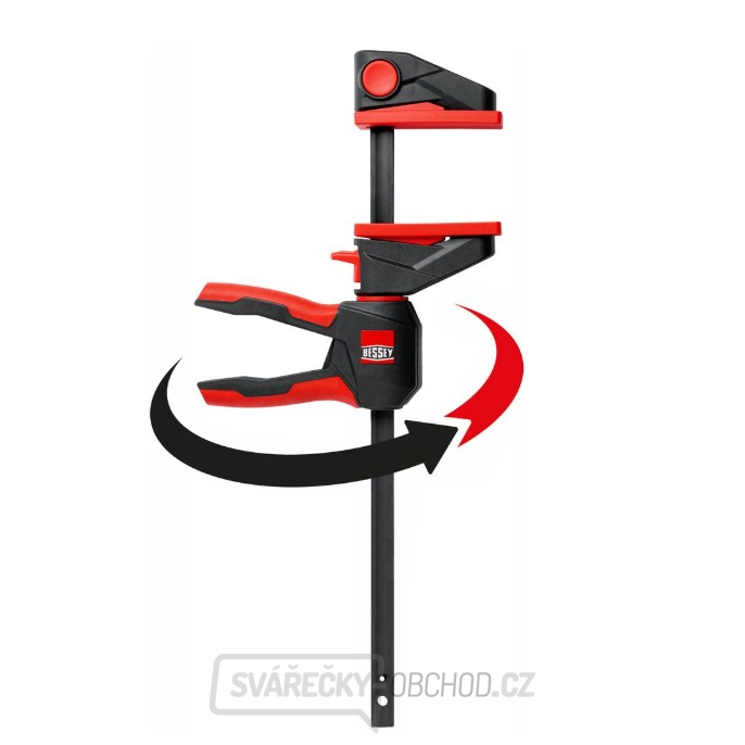 Svěrka jednoruční, otočné držadlo Bessey EZ360M-30 154-454mm