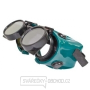 Ochranné svářečské brýle - odklápěcí kruhové zorníky, tmavost skla DIN10 gallery main image