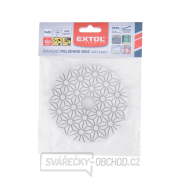 kotouč diamantový leštící na obklady, O100mm, P400, suchý zip Náhled