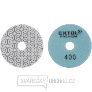 kotouč diamantový leštící na obklady, O100mm, P400, suchý zip kotouč diamantový leštící na obklady, O100mm, P400, suchý zip gallery main image