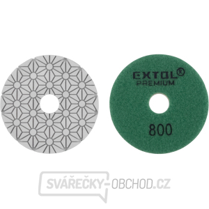 kotouč diamantový leštící na obklady, O100mm, P800, suchý zip kotouč diamantový leštící na obklady, O100mm, P800, suchý zip gallery main image
