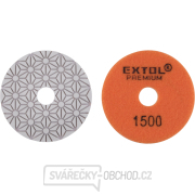 kotouč diamantový leštící na obklady, O100mm, P1500, suchý zip gallery main image