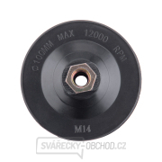 Nosič brusných výseků - M14, suchý zip, O100mm Náhled