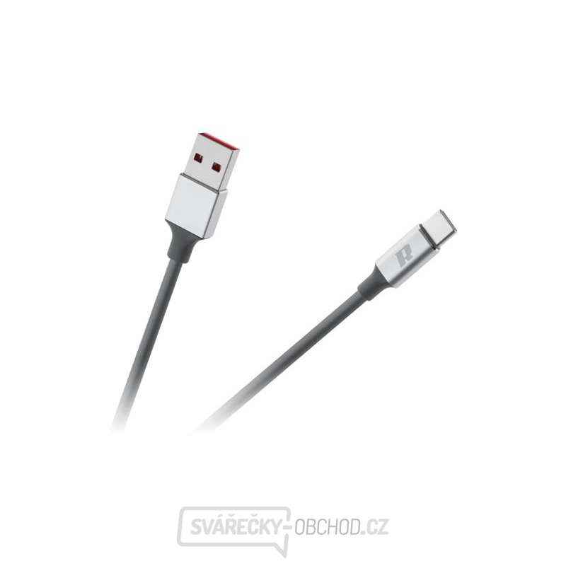 Kabel REBEL RB-6011-200-B USB 3.0/USB-C 2m Black gallery main image