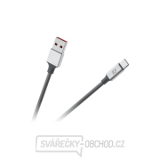 Kabel REBEL RB-6011-200-B USB 3.0/USB-C 2m Black gallery main image