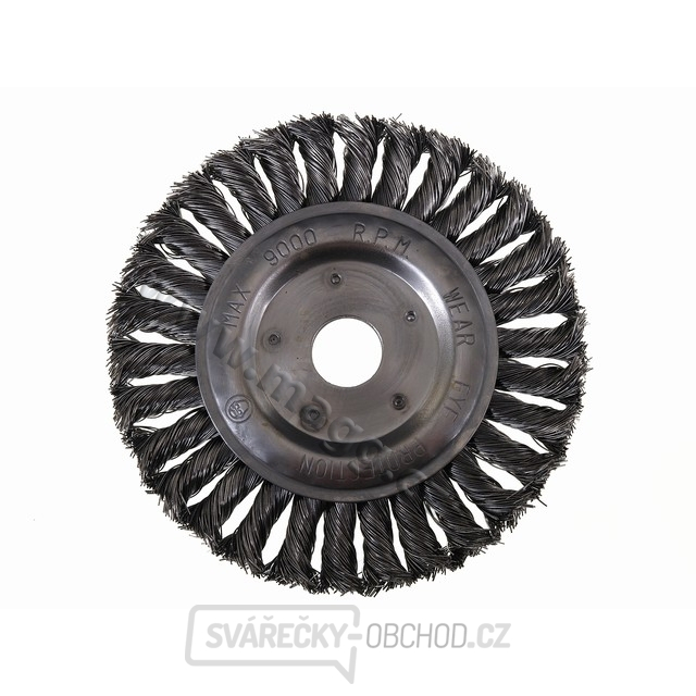 Kartáč okružní 178mm, copánkový S 0,50, otvor 22,2mm