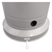 PRECIS - zahradní topidlo vč. příslušenství - stříbrné náhled