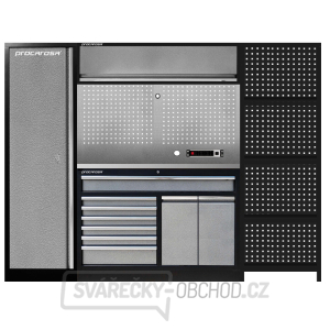 Sestava dílenského nábytku Procarosa PROFI TGC-1390-680 Pracovní deska:: nerezová Sestava dílenského nábytku Procarosa PROFI TGC-1390-680 Pracovní deska:: nerezová gallery main image