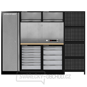 Sestava dílenského nábytku Procarosa PROFI TGC-13085-680 Pracovní deska:: dřevěná Sestava dílenského nábytku Procarosa PROFI TGC-13085-680 Pracovní deska:: dřevěná gallery main image
