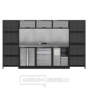 Sestava dílenského nábytku Procarosa PROFI TGC-13041-680 Pracovní deska:: dřevěná Náhled