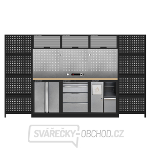 Sestava dílenského nábytku Procarosa PROFI TGC-13041-680 Pracovní deska:: dřevěná Sestava dílenského nábytku Procarosa PROFI TGC-13041-680 Pracovní deska:: dřevěná gallery main image