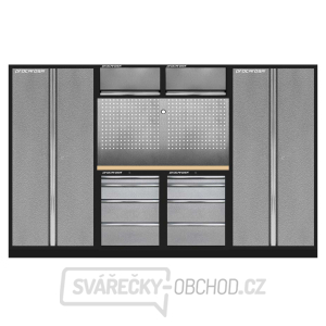 Sestava dílenského nábytku Procarosa PROFI 3604 Pracovní deska: dřevěná gallery main image