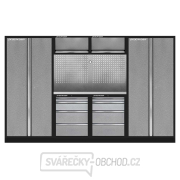 Sestava dílenského nábytku Procarosa PROFI 3604 Pracovní deska: nerezová Sestava dílenského nábytku Procarosa PROFI 3604 Pracovní deska: nerezová gallery main image