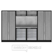 Sestava dílenského nábytku Procarosa PROFI 3608 Pracovní deska: nerezová gallery main image