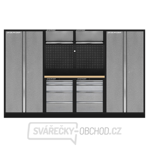 Sestava dílenského nábytku Procarosa PROFI 3604B Pracovní deska: dřevěná gallery main image
