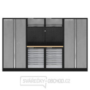Sestava dílenského nábytku Procarosa PROFI 3608B Pracovní deska: dřevěná gallery main image