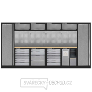 Sestava dílenského nábytku Procarosa PROFI L 8481A Pracovní deska: dřevěná gallery main image