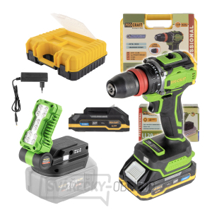 Aku šroubovák Procraft PA18Pro DFR s LED reflektorem LL20bb | SPA18ProDFR/LL20 Aku šroubovák Procraft PA18Pro DFR s LED reflektorem LL20bb | SPA18ProDFR/LL20 gallery main image