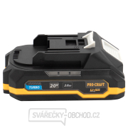 Sada baterie 20V 2Ah (2 ks) + 1 nabíječka Procraft PBC-Set 1 | PBC-Set 1 Sada baterie 20V 2Ah (2 ks) + 1 nabíječka Procraft PBC-Set 1 | PBC-Set 1 náhled