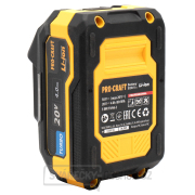 Sada baterie 20V 4Ah (2 ks) + 1 nabíječka Procraft PBC-Set 2 | PBC-Set 2 Sada baterie 20V 4Ah (2 ks) + 1 nabíječka Procraft PBC-Set 2 | PBC-Set 2 náhled