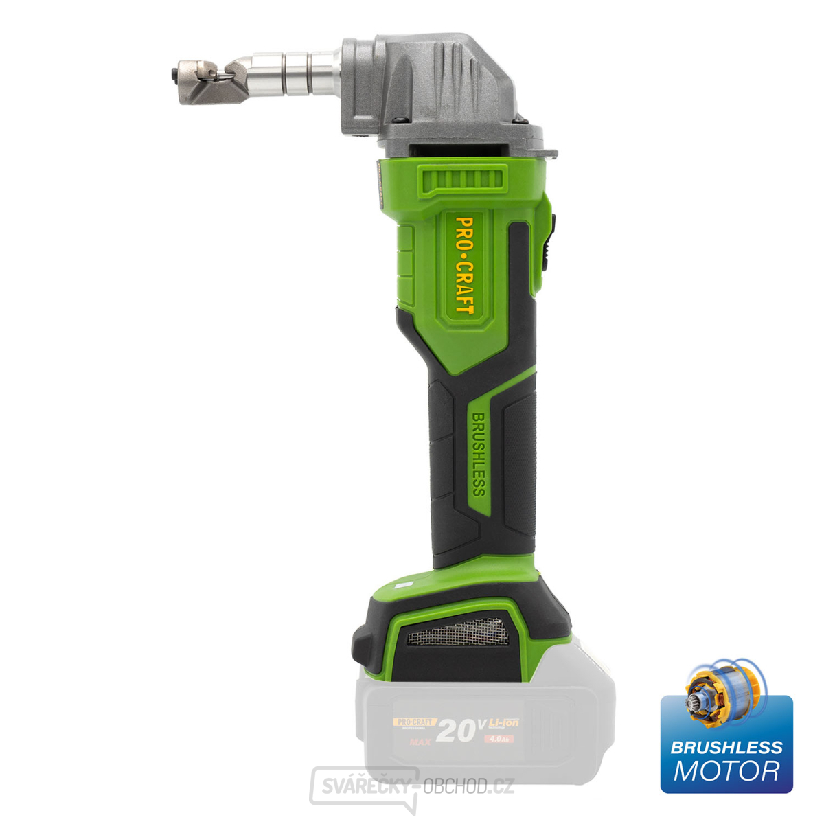 Aku nůžky na plech Procraft SM20 (bez baterie a nabíječky) | SM20bb