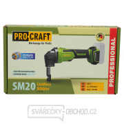 Aku nůžky na plech Procraft SM20 (bez baterie a nabíječky) | SM20bb Aku nůžky na plech Procraft SM20 (bez baterie a nabíječky) | SM20bb náhled