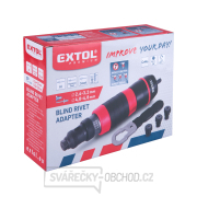 Nástavec nýtovací na vrtačku, pro trhací nýty 2,4-4,8mm, CrMo náhled