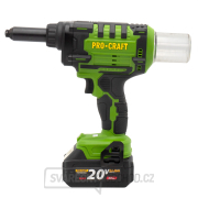 Aku nýtovací pistole Procraft PRG20 | PRG20 Náhled